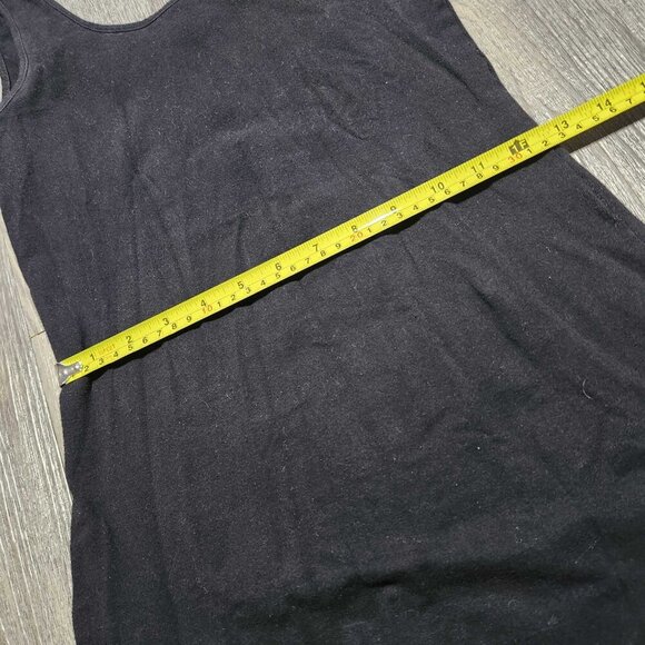 Vintage soft & stretchy black classic bodycon dress - Picture 10 of 13